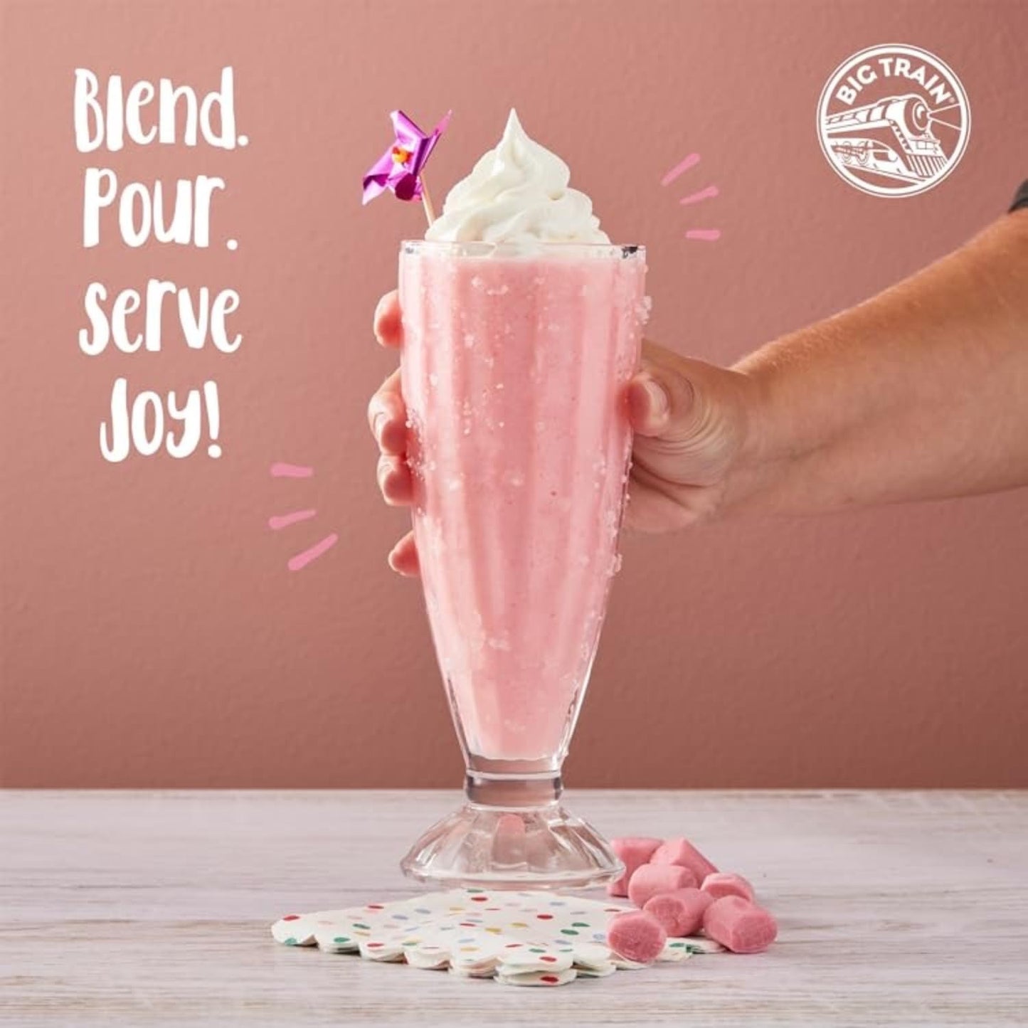 Big Train Kidz Kreamz Bubble Gum Blended Beverage Mix, 3.5 Pound (Pack Of 1)