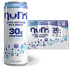 Nurri Protein Milk Shake – Vanilla, Lactose Free, Low Sugar, 150 Calories, 30g Protein, 11 fl oz, Pack of 12, White