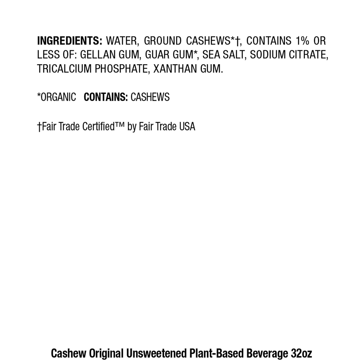 Og3 Pnf Cshw Bev Unswt ( 6 X 32 Oz )