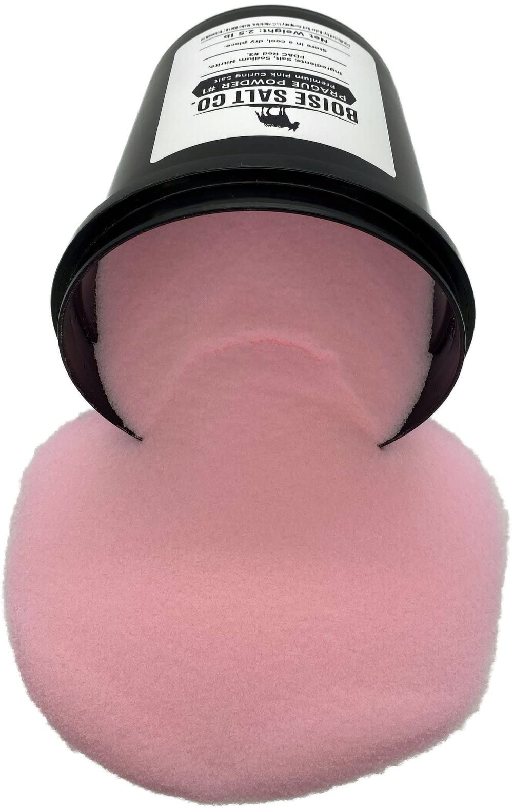 Boise Salt Co. Prague Powder #1 Curing Salt - Premium Pink - 2.5lb Resealable Pail