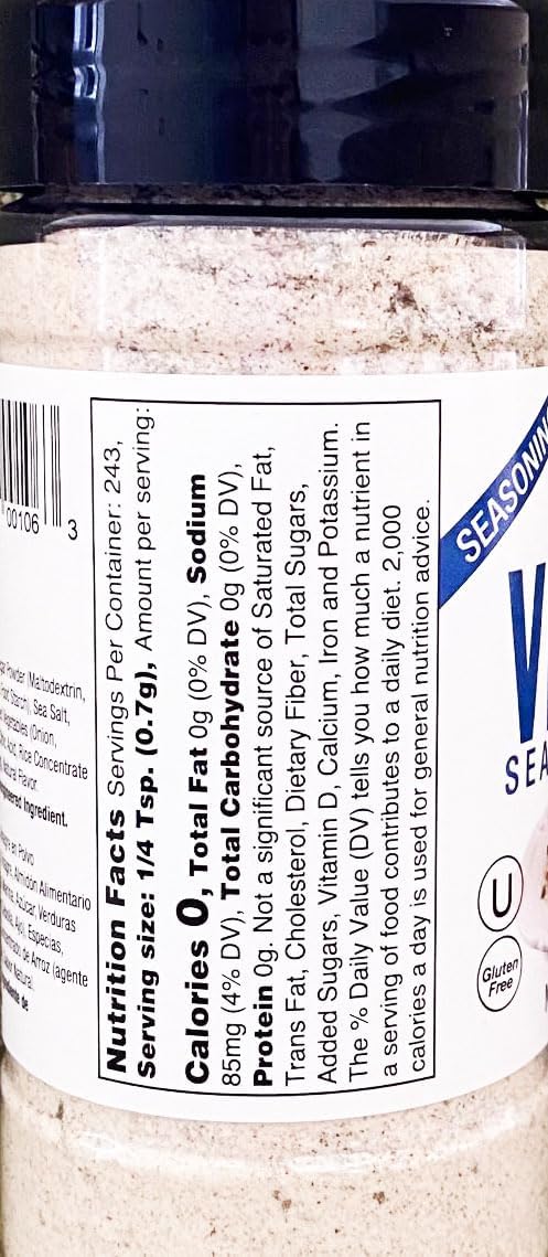 Badia Vinegar & Sea Salt Seasoning, 6 Ounce (Pack of 2)