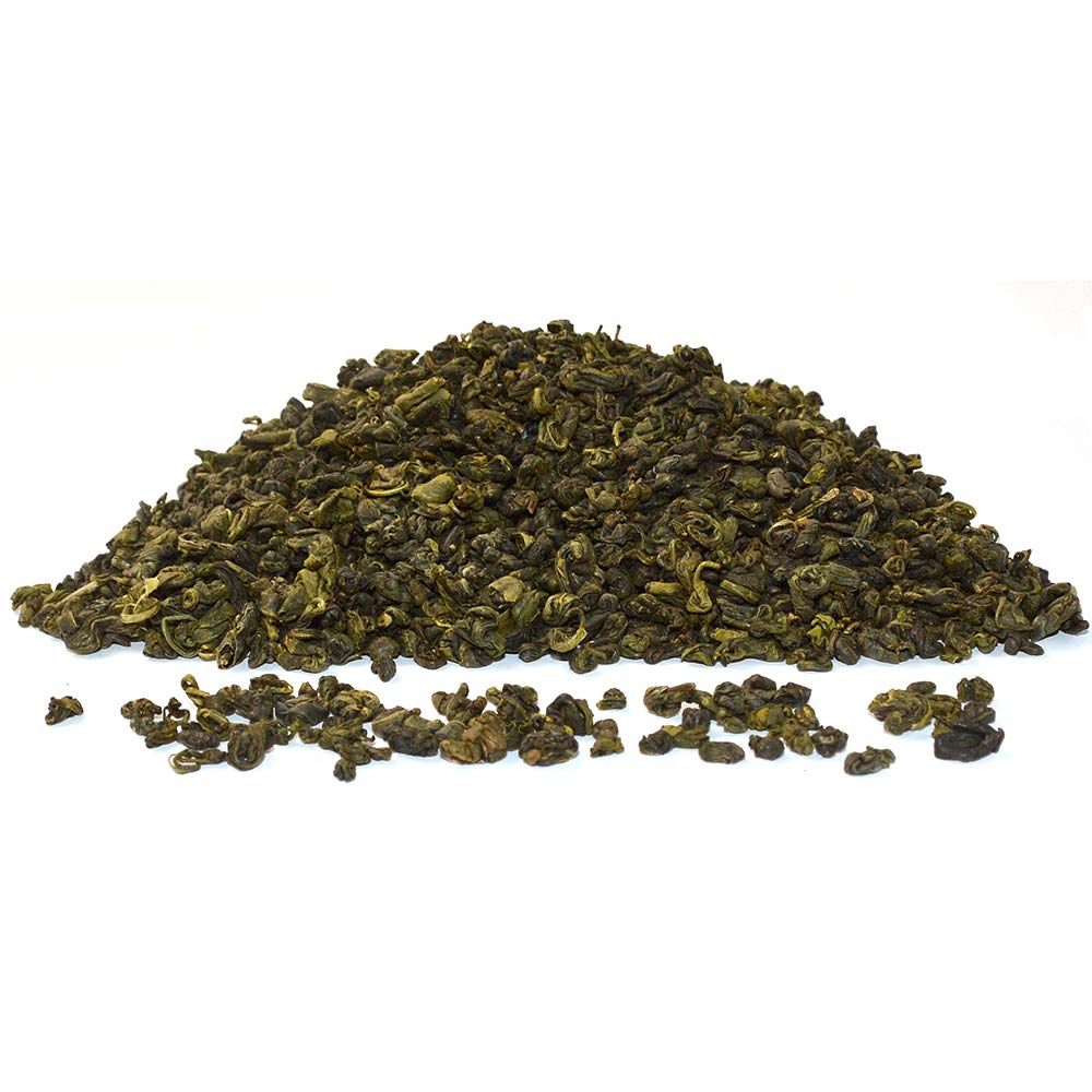 Tian Hu Shan Premium Loose Leaf Green Tea - 8 Ounce Tin Box
