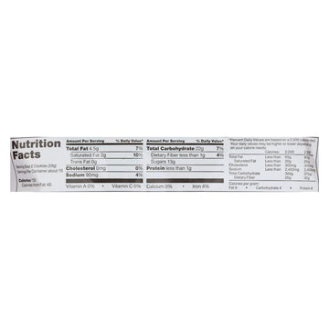 Glutino Chocolate Vanilla Creme Cookies, 10.6 Ounce - 12 per case.