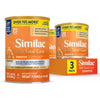 Similac 360 Total Care Sensitive Infant Formula for Fussiness & Gas Due to Lactose Sensitivity, Has 5 HMO Prebiotics, Baby Formu