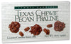 Lammes Candies Texas Chewie Pecan Praline 16Oz Caramel Pecans Pralines Boxes Individually Wrapped Chewies
