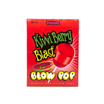 Charms Blow Pops, Kiwi Berry Blast Flavor, 48-Count Bag