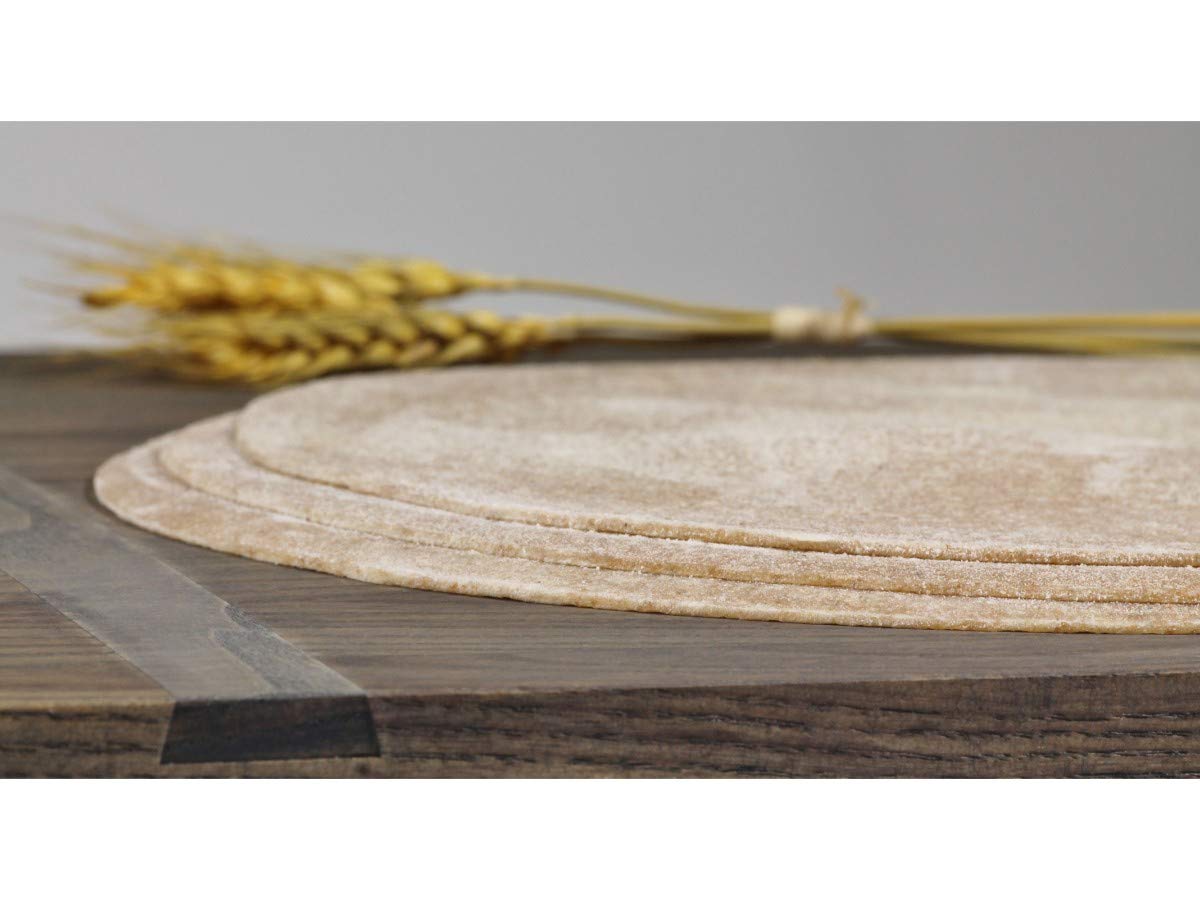 Ultra Thin Crust Round Par Baked Whole Wheat Blend Traditional Crust, 12 inch -- 50 per case.