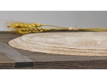 Ultra Thin Crust Round Par Baked Whole Wheat Blend Traditional Crust, 12 inch -- 50 per case.