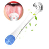 Tongue Scraper For Adults, Moosec 2 In 1 Silicone Tongue Brush And 100% Stainless Steel Tongue Scrubber Limpiador De Lengua