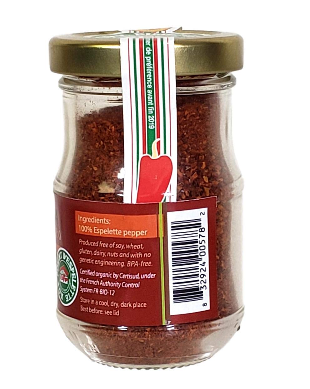 Matiz Piment D'Espelette Pepper From Basque France | 1.58 Ounce | Traditional |