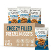 Quinn Cheddah Cheezy Filled Pretzel Nuggets - Made with Real Ingredients, Whole Grain Sorghum, Sea Salt, Vegan, Gluten Free, Dai