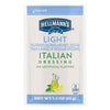 HELLMANNS Light Italian Salad Dressing Sachets, Gluten Free, No Artificial Flavors, 1.5 oz, Pack of 102