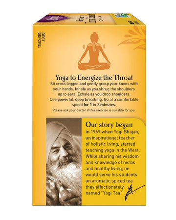 Yogi Tea, Honey Lemon Throat Comfort, 16 Count