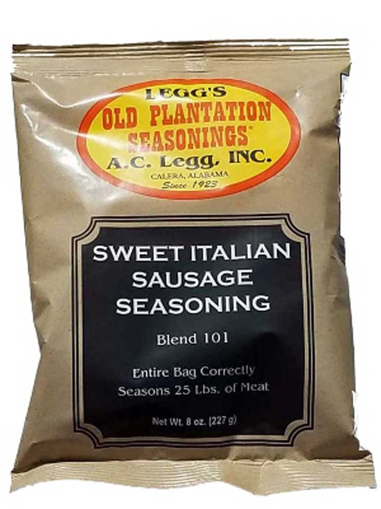 A.C. Legg Sweet Italian Sausage Seasoning, Blend 101, 8 Ounce (Pack of 1)