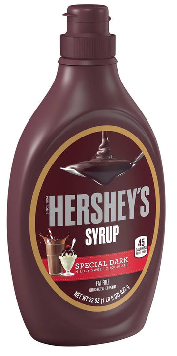 HERSHEYS Special Dark Syrup - Delicious Chocolate Syrup - Pack of 2 - 11 Fl Oz Each