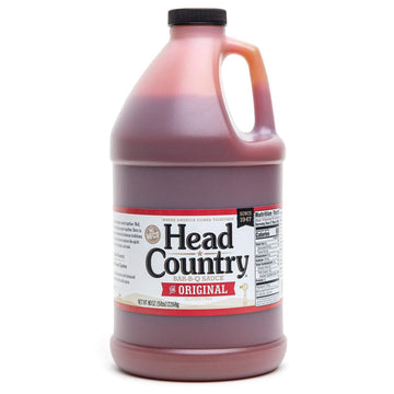 Head Country Bar-B-Q Sauce, Original | Soy Free, Gluten Free Barbecue Sauce With No Added Preservatives | Sweet & Savory Champio