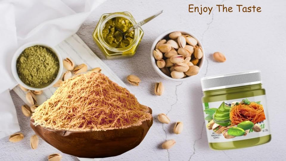 Kataifi Shredded Fillo Phyllo Dough, Baked Kataifi Pastry, 3.5 Oz. (100 Gr), Ingredient Of Dubai Chocolate Pistachio Bars, Knafe