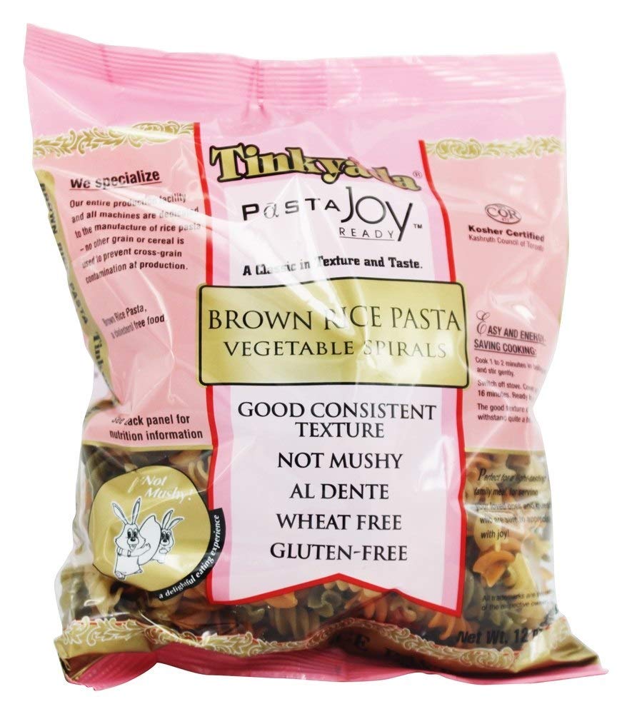 Tinkyada Vegetable Spirals, Gluten Free, 12-Ounce (Pack Of 6)