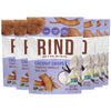 RIND Snacks | Coconut Crisps with Toasted Vanilla & Sea Salt | Dried Fruit Superfood | Snack Chips | Low Carbs | High Fiber | Ke