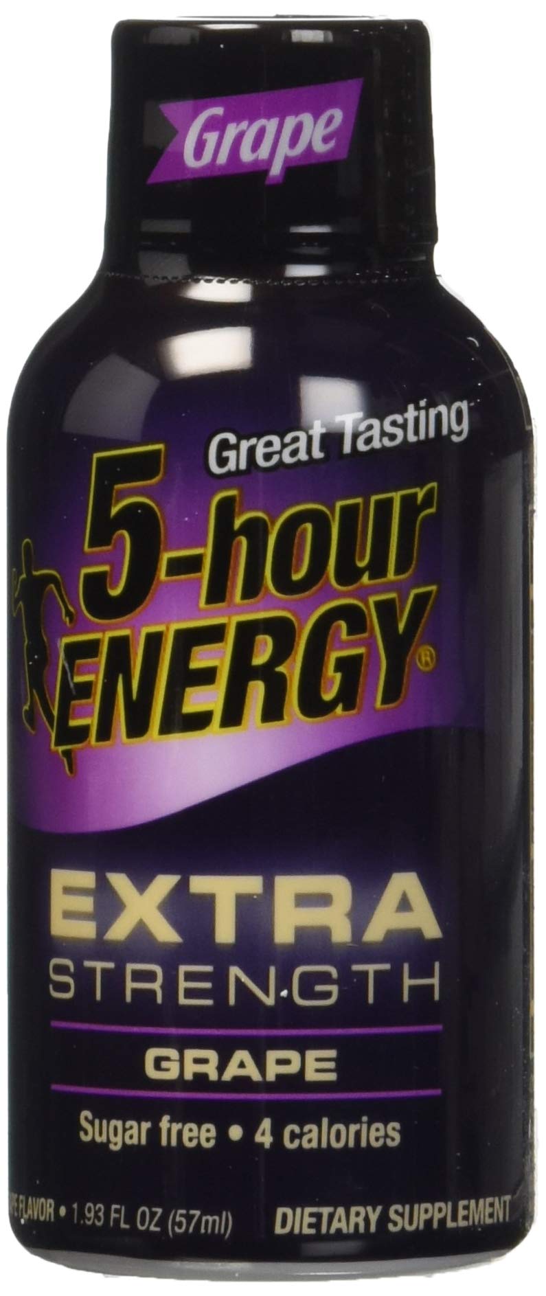 5-Hour Energy Grape Flavoured Energy Drink (Extra Strength, 2 Pack)