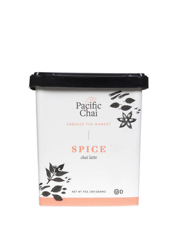 Pacific Chai Spiced Chai Latte, Instant Powered Dry Chai Tea Latte Beverage Mix, Gluten Free, Kosher, 9 Ounce (Pack Of 6)