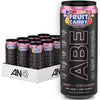 ABE All Black Everything Sugar Free Energy Drink | 200mg Caffeine | 0 Calories | 12 Pack | Fruit Candy Flavor