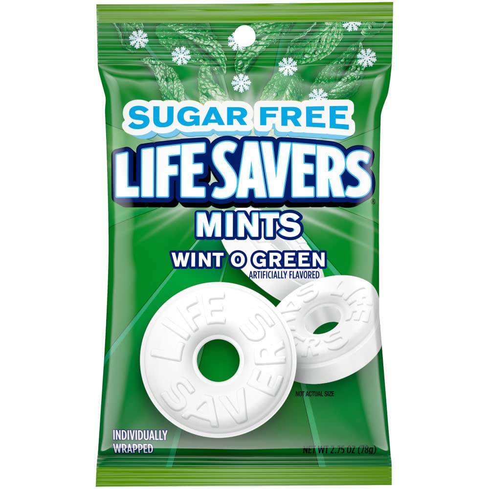 Life Savers Hard Candy, Wint-O-Green, 2.75 Oz