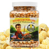 Princeton Popcorn Mushroom Popcorn Kernels - Farmer Direct, Non-GMO, Gluten Free, Un-Popped, Ball Shaped, Old Fashion Popcorn Po