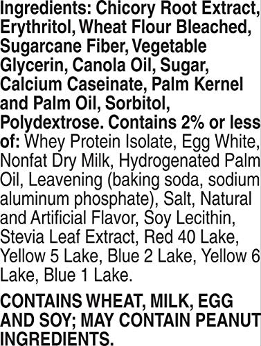 Fiber One 70 Calorie Soft-Baked Bars, Birthday Cake, Snack Bars, 18 Ct (Pack Of 8)