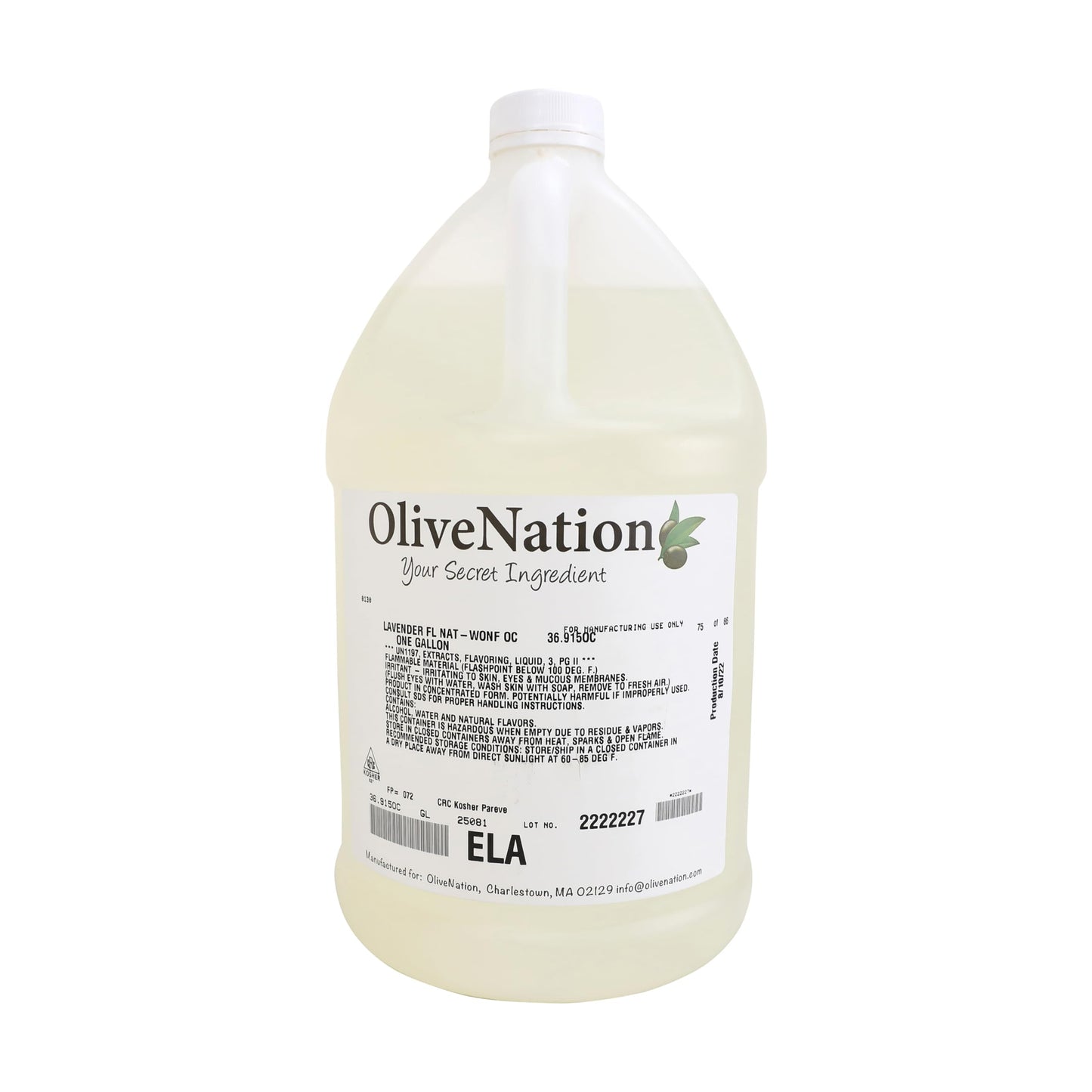 OliveNation Lavender Extract - Natural Baking Flavoring - 4 oz - Ideal for Cakes, Whipped Creams, Teas, and Desserts