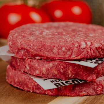 Bison Burger Patties - 12 (1/3 Lb.) Burgers (3-1 Packages) - Nebraska Bison