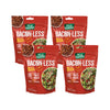 Fresh Gourmet Vegan Bacon-Less Bits, Plant-Based Topping, Soy-Free, 3.5 oz (Pack of 4)