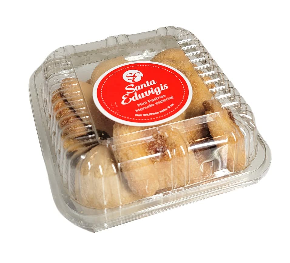 Santa Eduvigis Mini Pastries Specials Salvadoran Pastry, Variety Pack | Pan Dulce Menudo Especial Salvadoreo, Pan Variado | 9 Ou