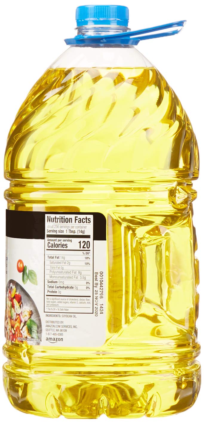 large online retailer Grocery Vegetable Oil - 128 Fl Oz (Pack of 1) - Previously Happy Belly, Packaging May Vary