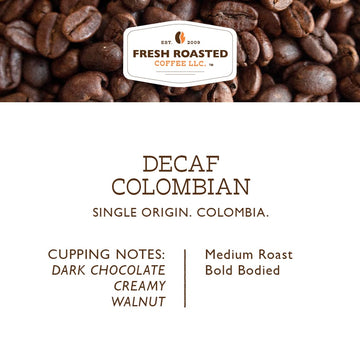 Fresh Roasted Coffee, Decaf Colombian, Kosher, Pre-Ground Fractional Packs, 1.75 Ounce, 42 Count