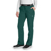 Greys Anatomy Active 4275 Womens 3 Pocket Pant With Drawstring (Hunter Green, X-Small Petite)