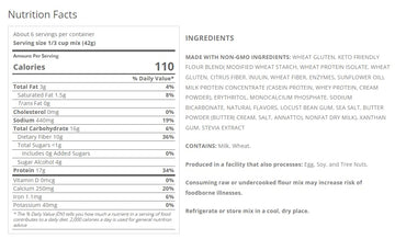Keto Pancake & Waffle Mix, New Hope Mills, Keto Diet-Friendly, 2 Net Carbs*, Easy-To-Prepare, Fluffy & Delicious, Ideal For Heal