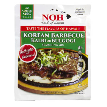 NOH Foods Korean Style Kalbi Barbecue Seasoning Packets, 1.5 oz, Pack of 3