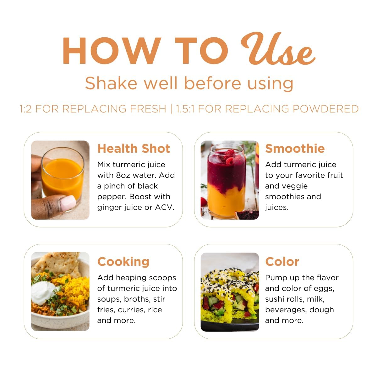 The Ginger People Organic Turmeric Juice, 5 Fl Oz (Pack Of 1)