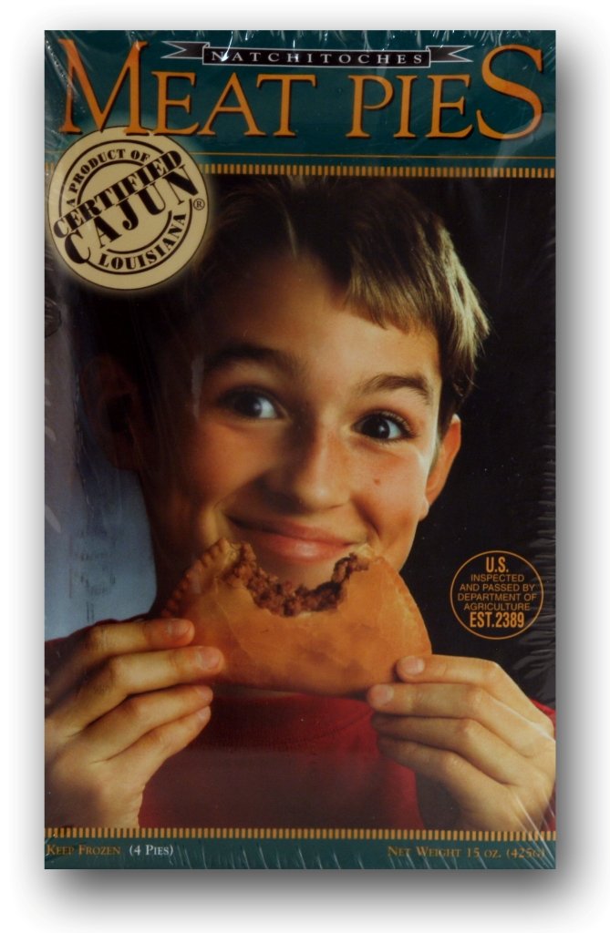 Natchitoches Meat Pies- 15oz (5 Units Included per Order)
