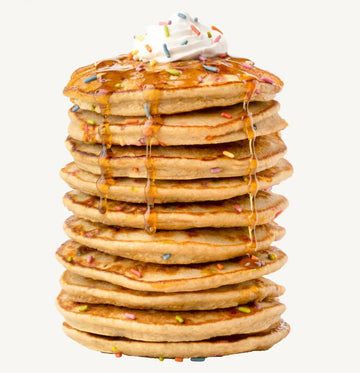Miss Jones Baking Confetti Pop Oat Pancake And Waffle Mix - Made With Oat Flour, Gluten Free, 10G Of Protein, 100% Whole Grains,