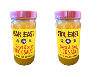 Sweet & Sour Sauce - 8 Ounce Jar of Chinese Duck Sauce Authentic Asian Sauce Duck (2-pack)