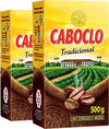 Cafe Caboclo 500G | Torrado E Mo Do | Roast And Ground Coffee 17.60Oz (Pack Of 2) |Gluten Free|