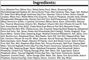 Papas Primos Large Supreme Pizza, 2.3 Pound -- 6 Per Case.