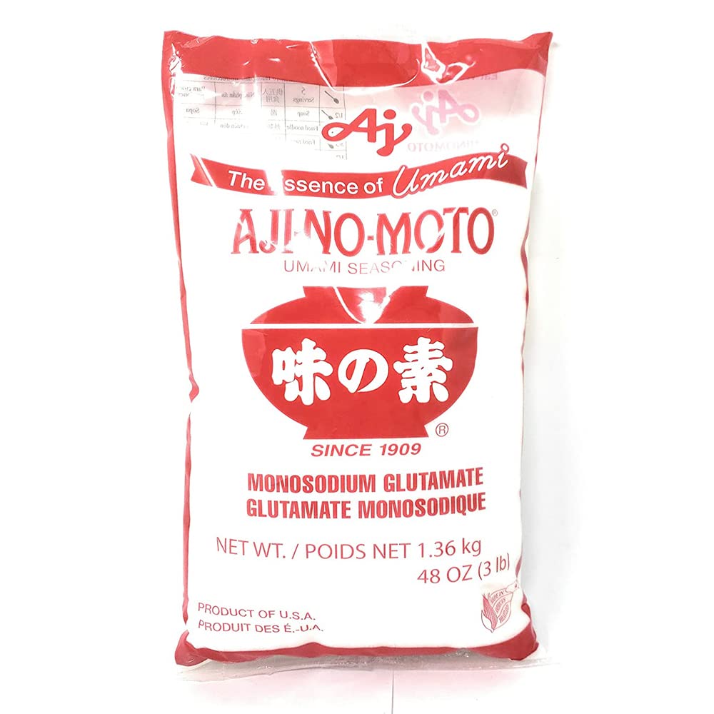 Aji No Moto Umami Seasoning MSG 3LB (1.36kg) Plastic Bag, 1 Count