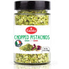 Pistachios Chopped, 3.5 Oz (100 G), Sicilian Raw Pistachio Crumbles, Bronte, Sicily, Italy Pistachio Pieces Baking, Cooking, Ice