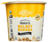 Bakery On Main Oatmeal Cups, Usda Organic, Gluten-Free, Vegan & Non Gmo, Probiotic - Walnut Banana, 1.9 Oz (Pack Of 12)