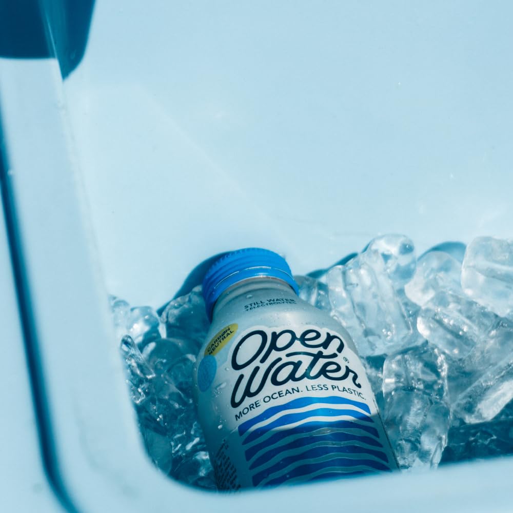Open Water Still Bottled Water With Electrolytes In 16-Oz Aluminum Bottles (3 Cases, 36 Bottles - Still) | Bpa-Free And Eco Frie