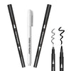 Edible Markers 3Pcs Black & White Food Coloring Pens Food Markers with Fine & Thick Tip Double Sided Edible Pens for Cookie Deco