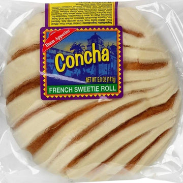 The Snack Store Bundle Bon Appetit Concha French Sweetie Roll, Pack Of 10 (5 Oz)